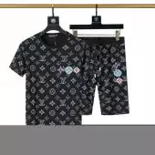 new louis vuitton lv hawaiian t shirt shorts loop monogram s_a501a1